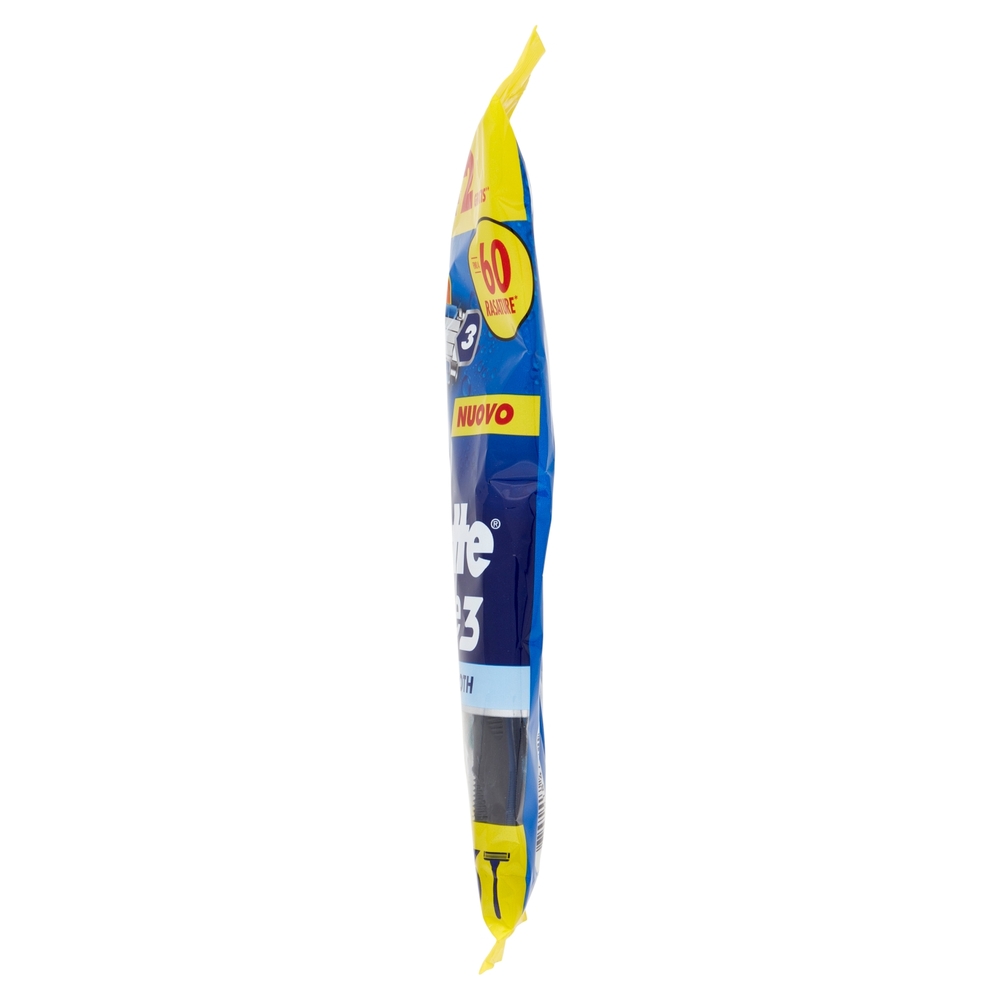 Gillette Rasoio Uomo Blue3 Smooth Usa e Getta a 3 Lame, Confezione da 4 rasoi+2 Gratis = 6 Rasoi